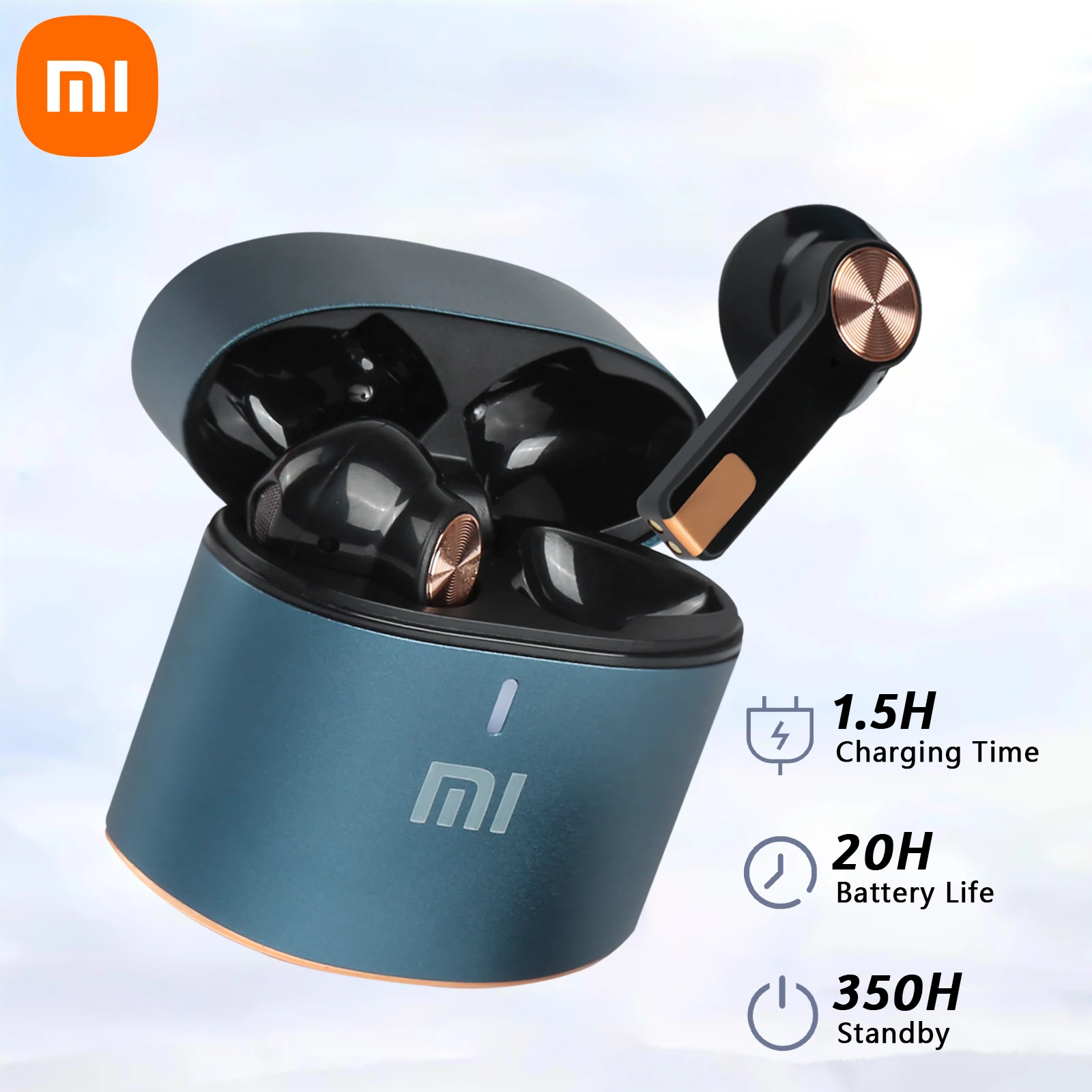 Xiaomi Mini Headphone Tws Auricolari Bluetooth Nuovo Originale True Wireless Auricolare Sport Game Touch Control Auricolare Microfono Incorporato