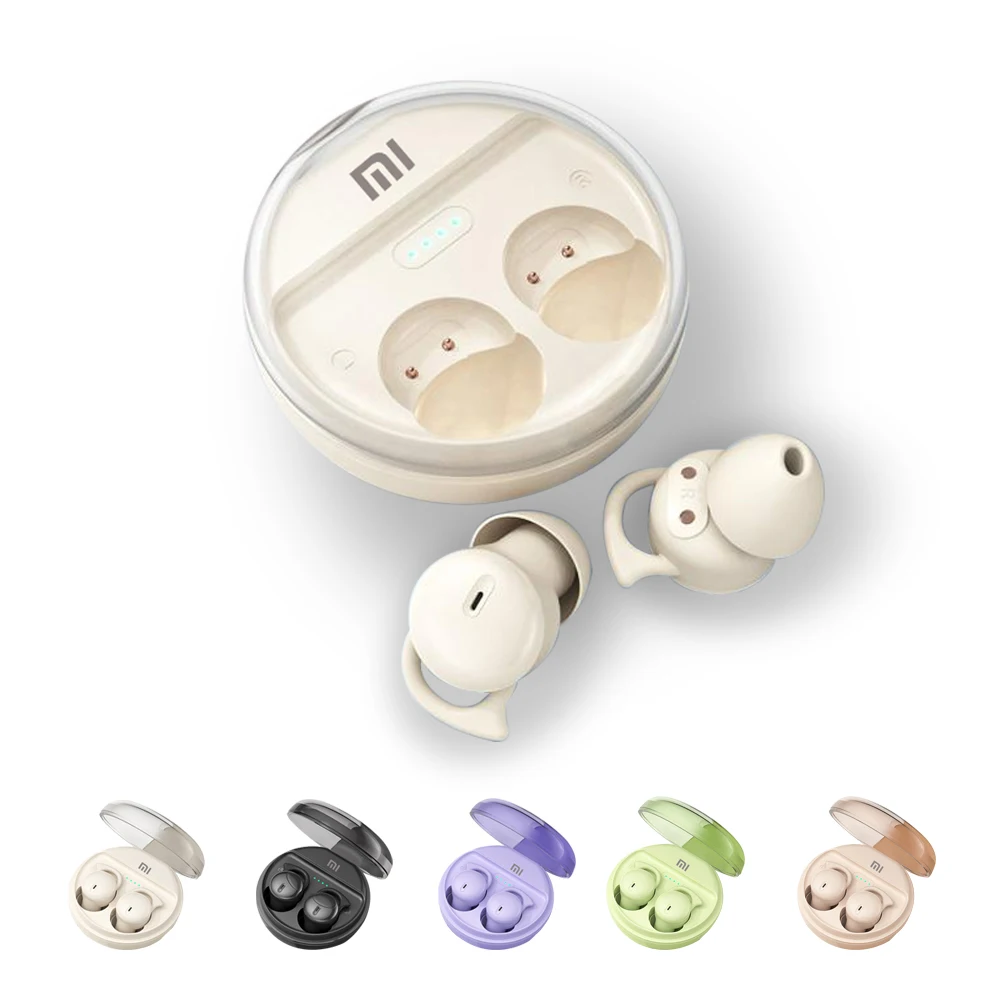 Xiaomi Q26 Sleeping Headphones Wireless Bluetooth5.3 Auricolare Tws Noise Cancelling Mini Auricolari Invisibili Comfort Sleep Headset