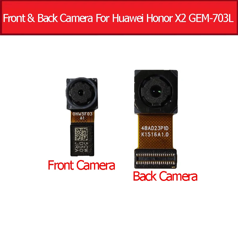 Anteriore E Posteriore Back Fotocamera Principale Cavo Della Flessione Per Huawei Honor X2 Mediapad Gem-703L Gem-702L Gem-703Lt Piccolo Grande Modulo 
