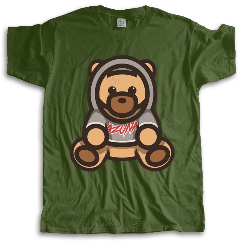 New Fashion T-Shirt Uomo Girocollo Tees Ozuna Singer , Ozuna, Bear, Bab - Zuna Popolare Maglietta Senza Tag Maglietta In Cotone Per Ragazzi