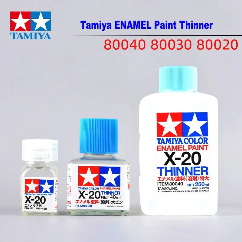 Tamiya Colore Smalto Diluente 80020 80030 80040 X20 10Ml 40Ml 250Ml Per Gundam Modello Hobby Strumenti Pittura Fai Da Te