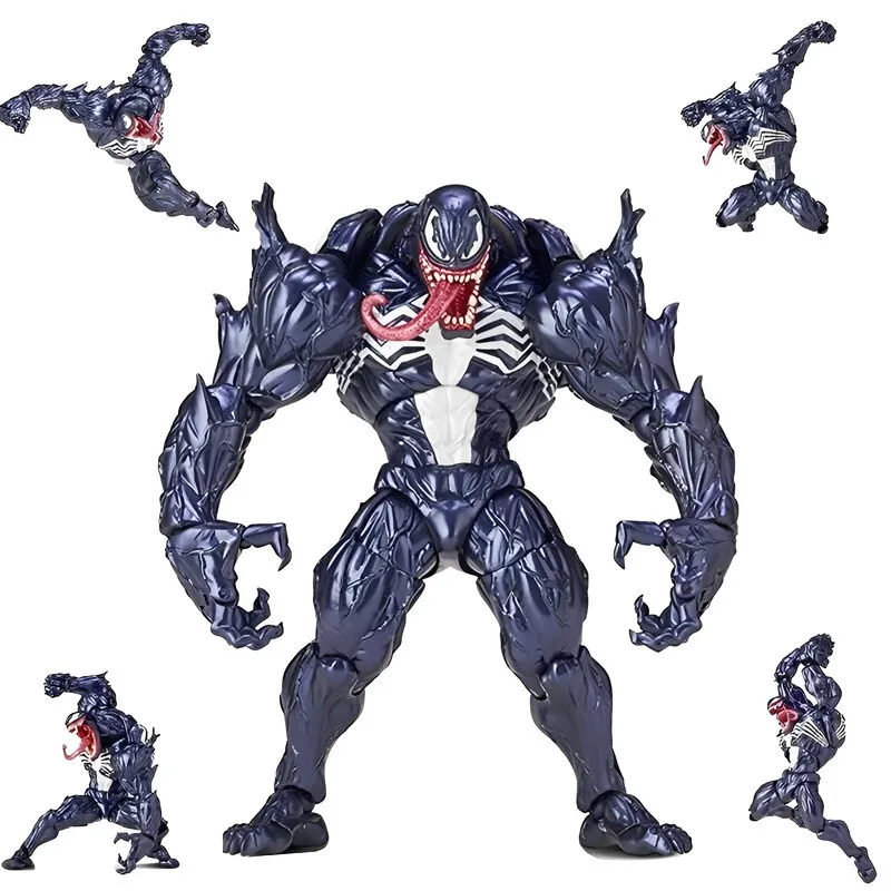 Marvel Venom Carnage Anime Figure Toys 18Cm Movie Venom 2 Carnage Bjd Figure Collection Toys Modello Regalo Di Natale Per Amico