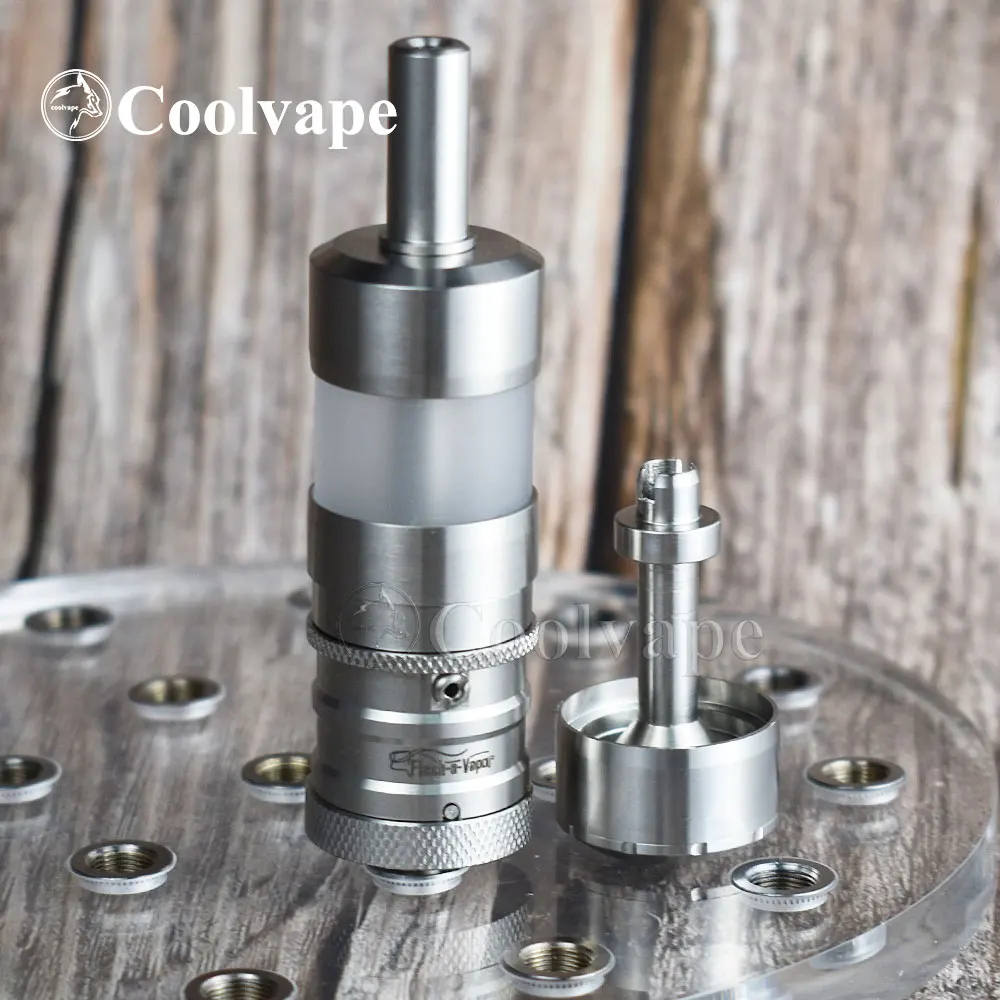 Coolvape Flash-E-Vapor V4.5S + Rta Bellcap Sxk Flash E Vapor V4.5 Rta Accessori Di Riempimento Superiore Materiale 316Ss