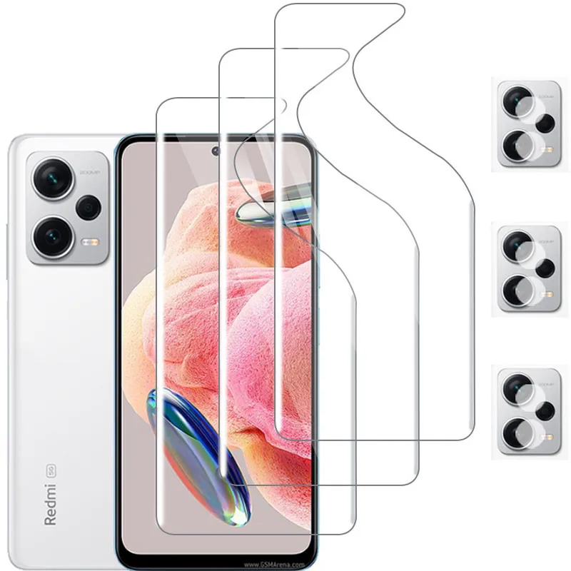 Idrogel Film Redmi Note 12 4G Protezione Schermo Redmi Note 12 Pro Plus Fotocamera Redmi Note 12 Pro Non Vetro Redmi Note 12 Pro + Pellicola Protettiv