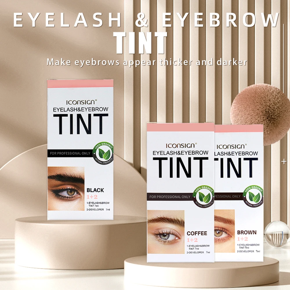 Kit Tinta Per Sopracciglia Marrone 2 In 1 Gel Per Sopracciglia Lash Lift And Tint Kit Professionale Per Sopracciglia Impermeabile Semipermanente Fai D