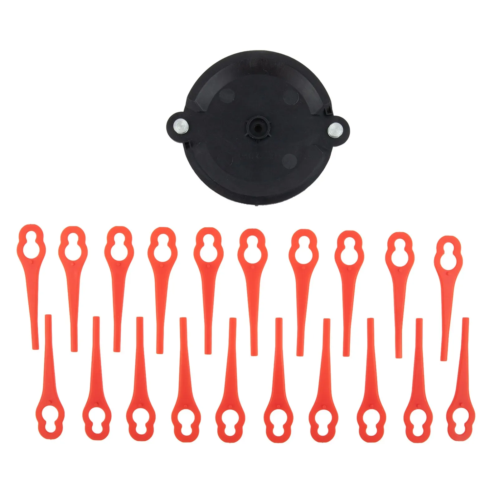 Testa Di Taglio Della Falciatrice Lame In Plastica Accessori Per Disco Da Taglio Con Lama Di Ricambio Per Erba Parkside Adatto Per Prta 20Li A1311046