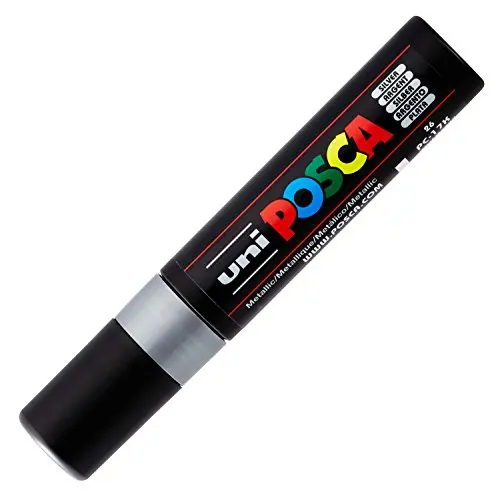 Pennarello Pc-17 Uni Posca K-15Mm), Colore Argento