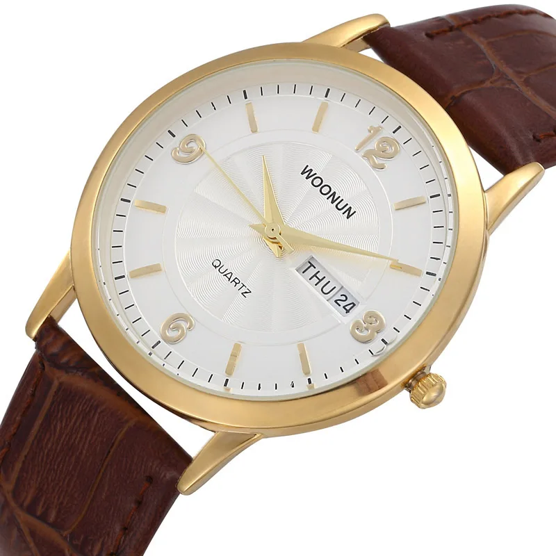 Orologio Minimalista Da Uomo Orologi Da Uomo Orologio Da Giorno In Pelle Al Quarzo Orologio Da Uomo Sottile Orologi Da Uomo Orologio Da Polso Da Uomo 