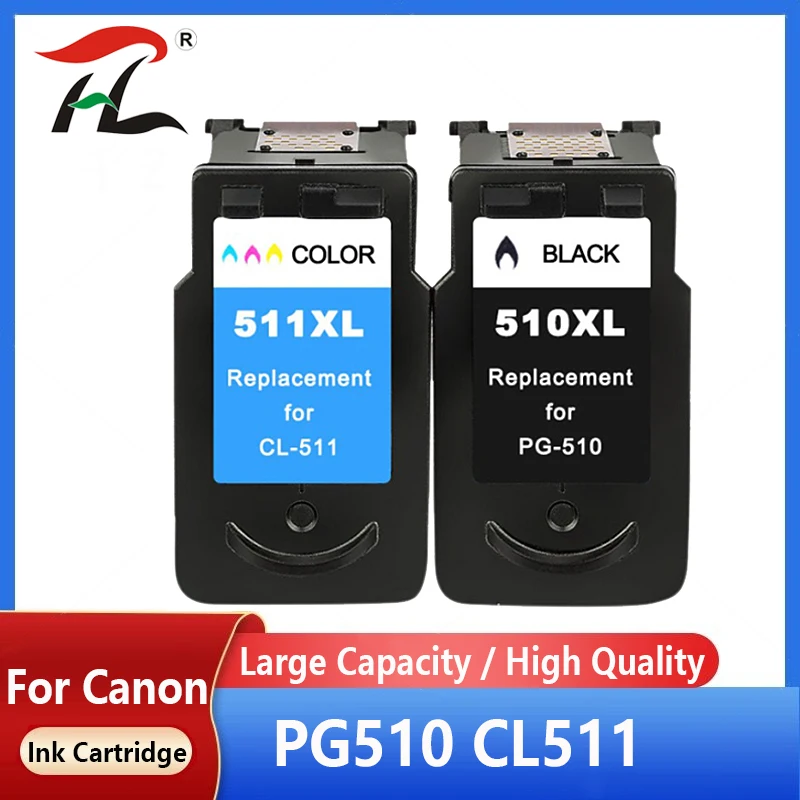 Csd Per Canon Pg510 Cl511 Cartucce Stampante Pg 510Xl Cl 511Xl Pg-510 Cartuccia D'Inchiostro Compatibile Per Pixma Ip2700 Mp230 Mp240