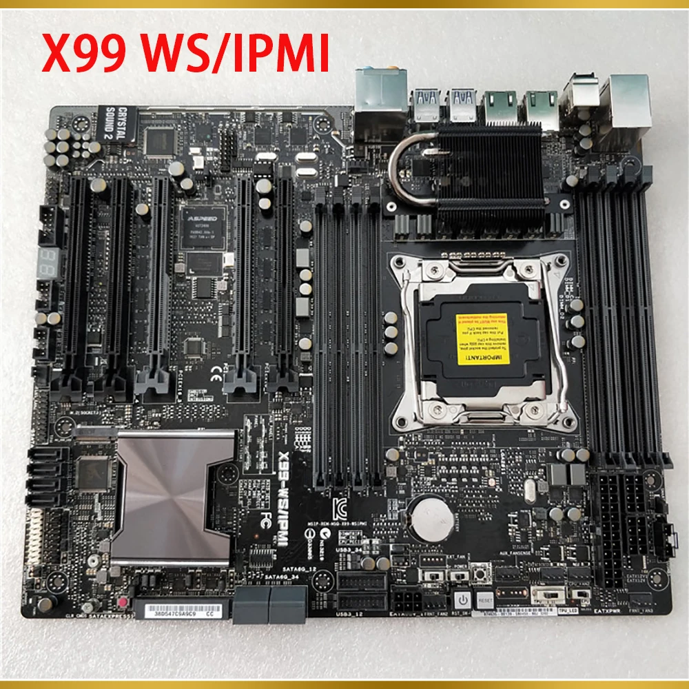 Per Scheda Madre Asus Workstation X99 Lga 2011-V3 128Gb Ddr4 X99 Ws/Ipmi