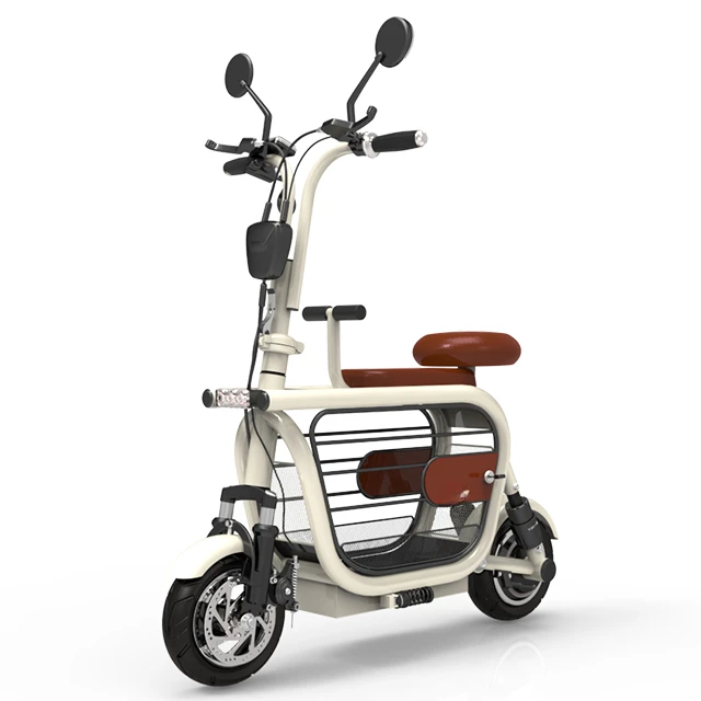 Vendite Calde 48V 10A Mobilità Pieghevole Bici Elettrica Da Città Ebike Scooter Elettrico Trottinette Electrique Bicicletta Elettrica