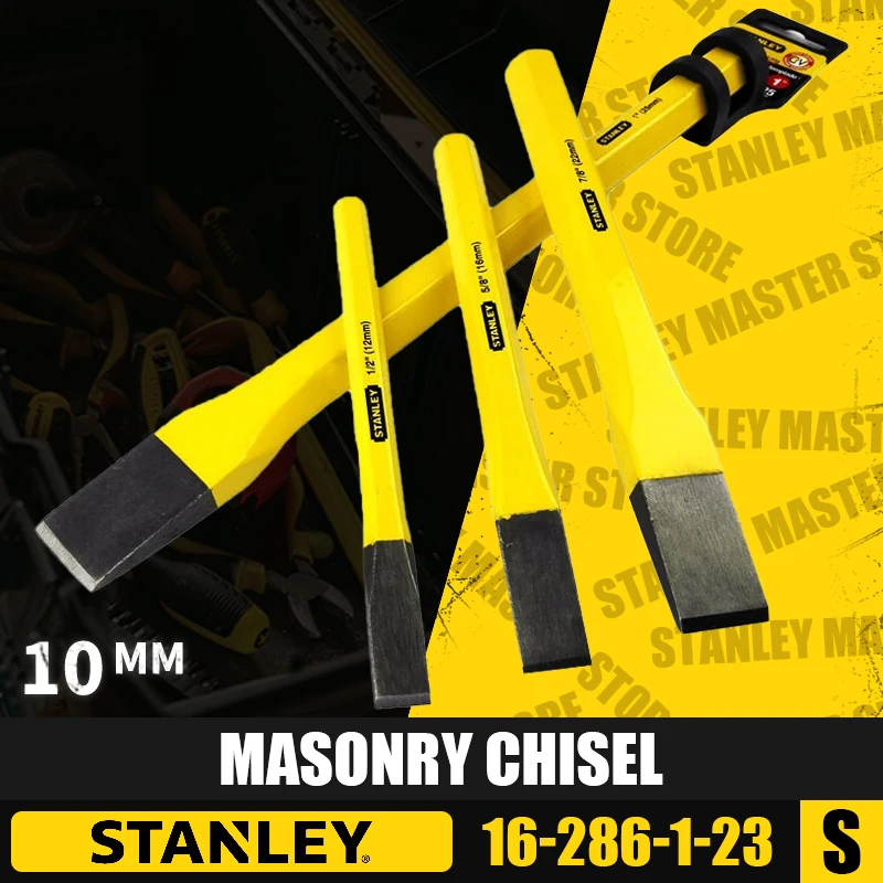 Stanley 16-286-1-23/16-287-1-23/16-288-23/16-289-23/16-290-23/16-291-23 Scalpello Per Muratura Utensili Manuali Scalpello Per Spaccalegna In Pietra