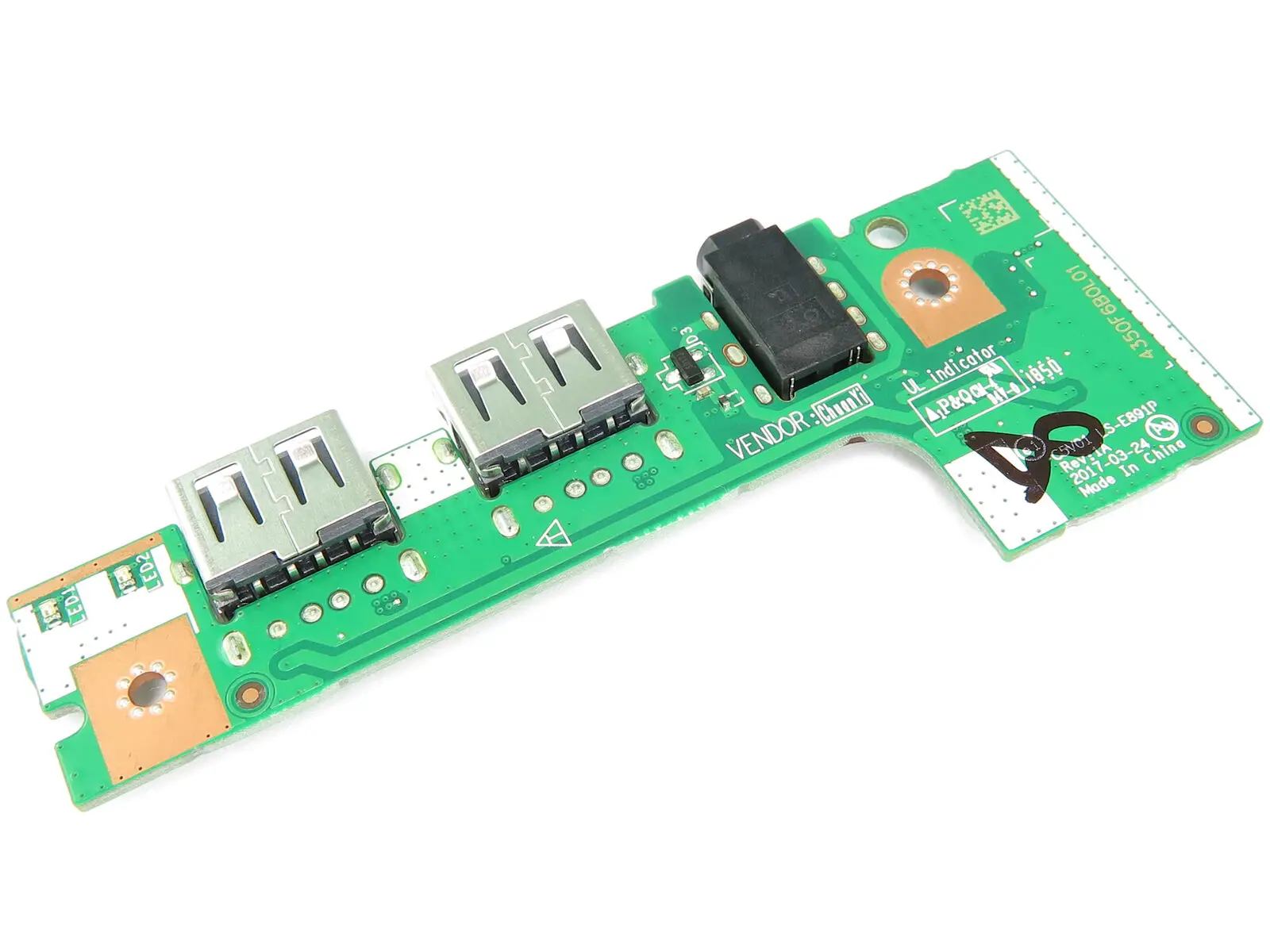 Originale Per Acer Aspire 3 A315-53G Audio Usb Io Board Test Buona Spedizione Gratuita
