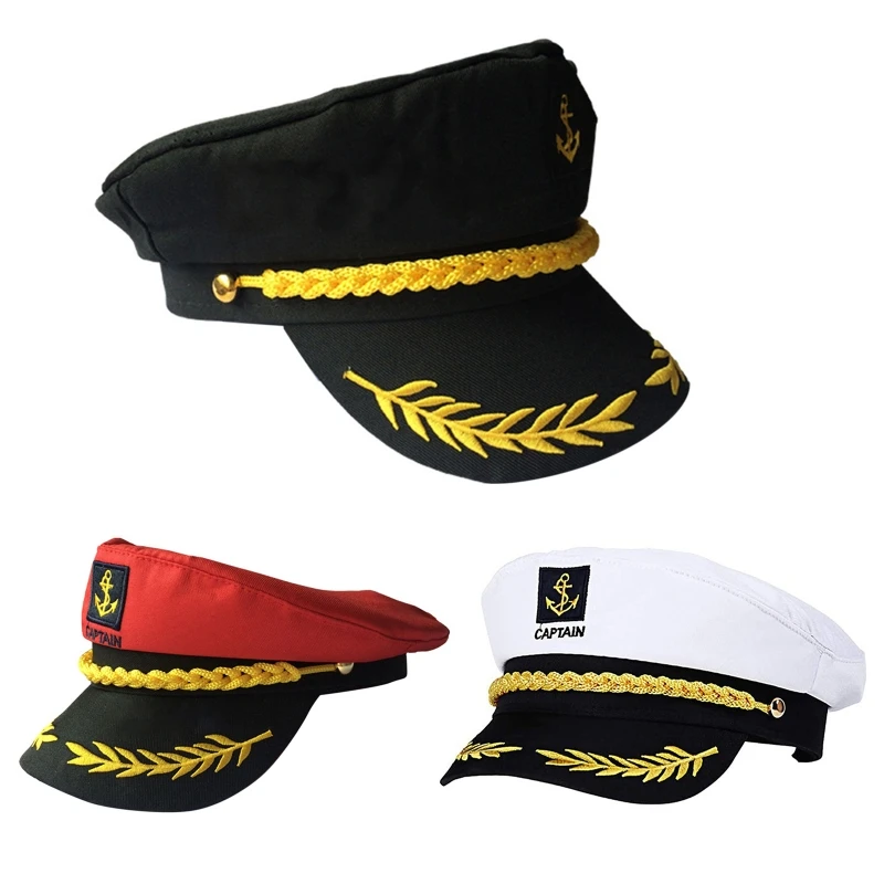 Cappello Da Marinaio Cappello Da Capitano Dello Yacht Costume Da Capitano Marinaio Da Uomo Cappello Da Marinaio Divertente