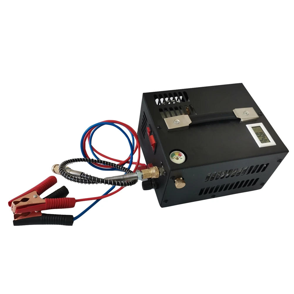 Mini Compressore D'Aria Pcp 12V 4500 Psi Con Convertitore E Filtro 110V 220V
