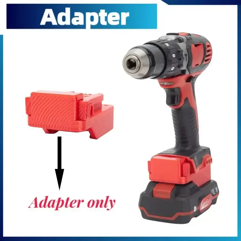 Per Adattatore Batteria Parkside 20V Per Adattatore Batteria Da Parkside A Milwaukee (Non Includere Strumenti E Batteria)