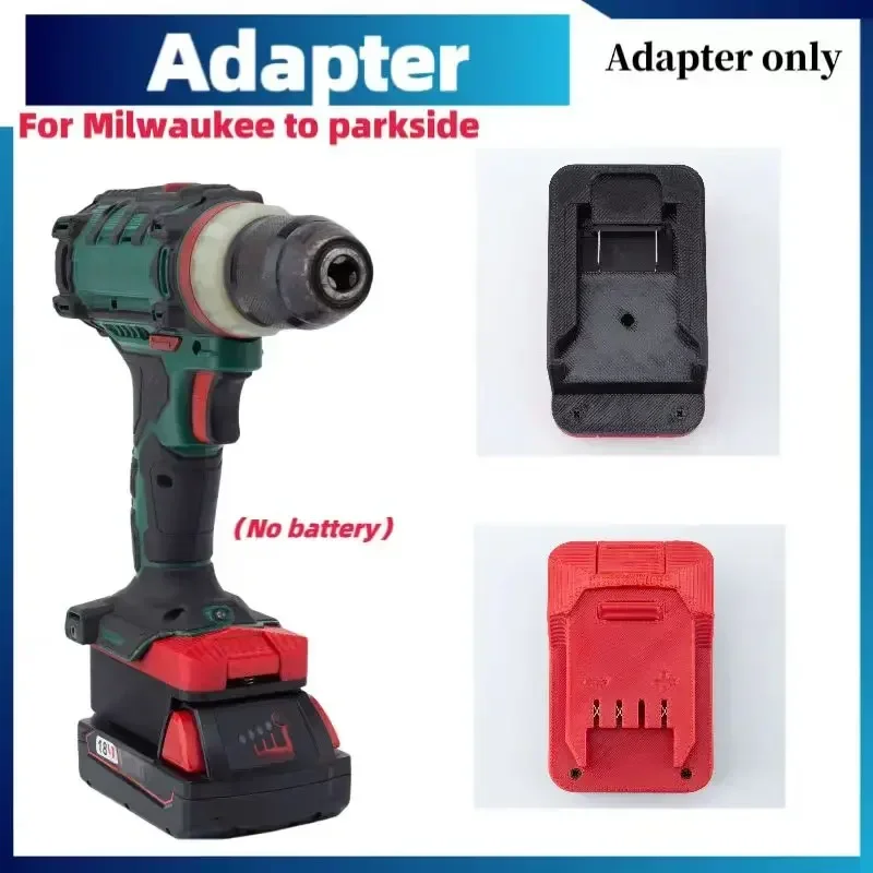 Per Milwaukee A Parkside Convertitore Di Attrezzi Da 20V Accessori Convertitore Adattatore (Non Inclusi Strumenti E Batterie)