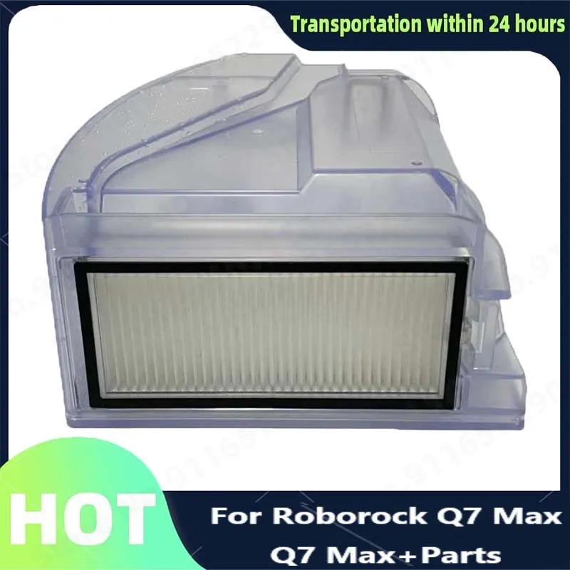Roborock-Cubo De Basura Q7 Max Q7 Max +, Originale, Depilatore De Agua, Caja De Polvo Con Filtros Hepa, Accessori Para Aspiradora