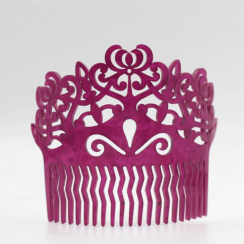 Moda Popolare Pente De Cabelo Largo Tartaruga Flor Esculpida Acrílico Dram Belantes Escova De Cabelo Para Senhoras