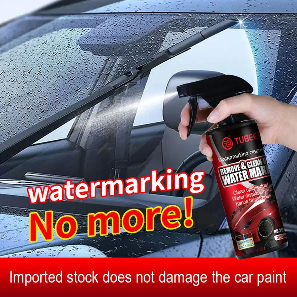 350Ml Water Spot Remover Heavy Duty Water Spot Remover Auto Water Smacchiatore Per Vernice Superficie Vetro Acid Rain Spot Clea B8M3