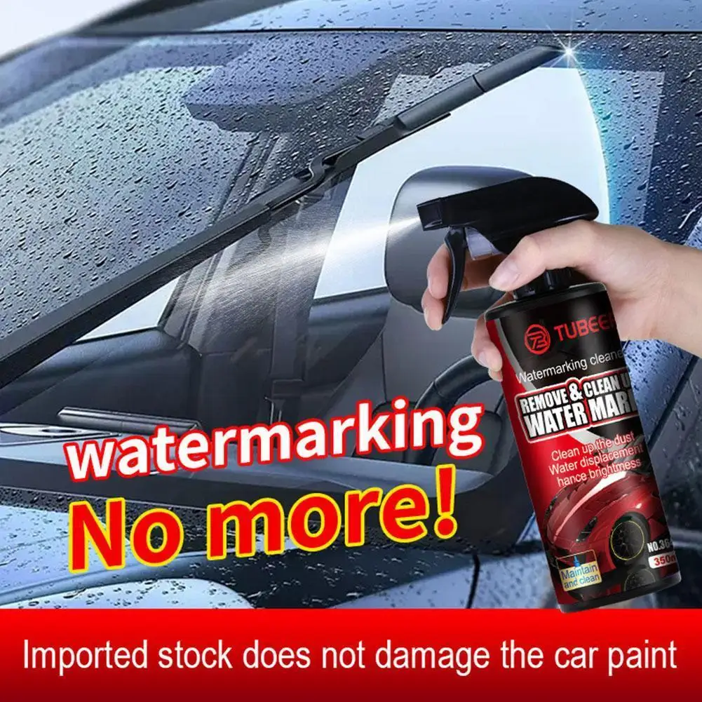 350Ml Water Spot Remover Heavy Duty Water Spot Remover Auto Water Smacchiatore Per Vernice Superficie Vetro Acid Rain Spot Clea M7D2
