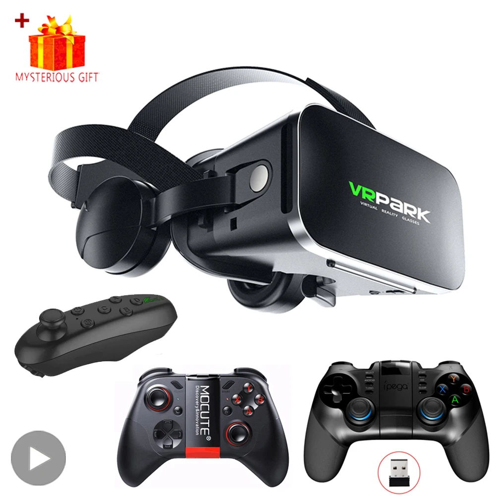 Occhiali Vr Per Realtà Virtuale Cuffie 3D Dispositivi Bluetooth Occhiali Per Casco Per Smartphone Lenti Cuffie Viar Per Smartphone Cellulare