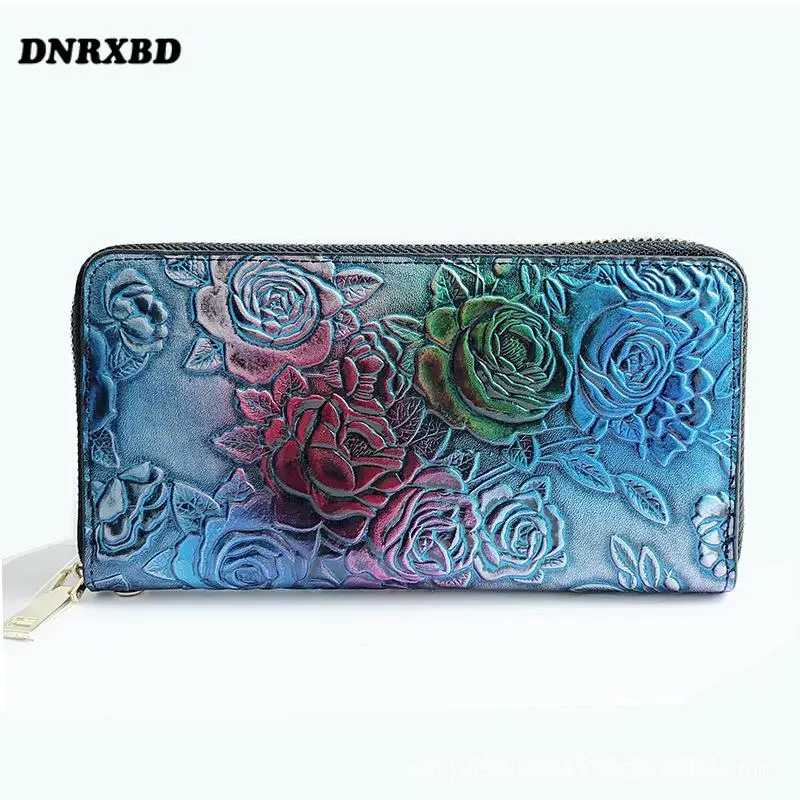 Portafoglio Da Donna Lungo 3D Farfalla Porta Carte Di Lusso Pochette Portafogli Da Donna Portfel Damski Design Portafoto Borsa Donna