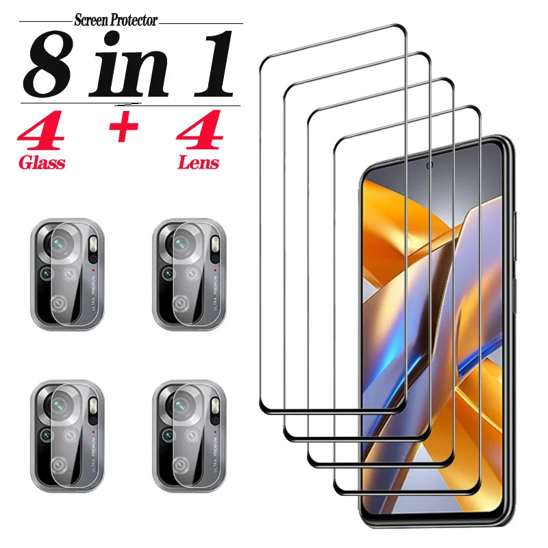Protezioni Di Schermo Poco M5S Vetro Per Xiaomi Poco M5S Vetro Temperato Poco F5 Pellicola Vetro Poco F5 Pro Glass Poco X5 Pro Pellicola Poco F5 X5 Pr