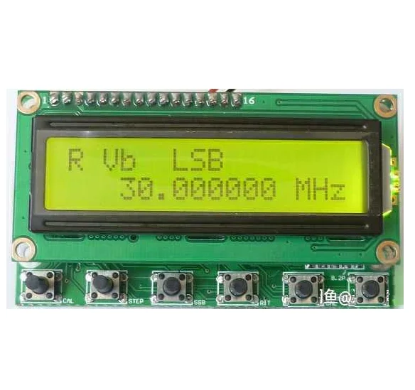 Modulo Generatore Di Segnale Dds 0-55Mhz Display Digitale Lcd Funzione Dds Frequenza Generatore Per Radioamatori Vfo Wireless