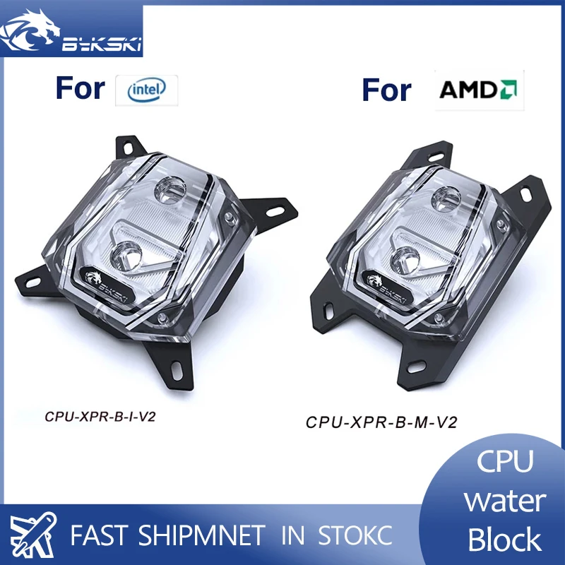 Uso Del Blocco Acqua Cpu Bykski Per Amd Ryzen 3000 Ryzen 7 Ryzen 5 Ryzen 3 Am3/Am3/Am4 X470 X570 Presa Scheda Madre
