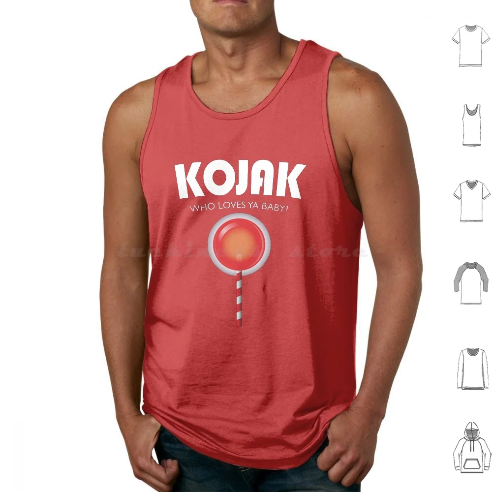 Kojak Serie Tv Poster Canotte Gilet Senza Maniche Kojak Kojak Serie Tv Kojak Kojak Serie Tv Kojak Opera D'Arte Tely Savalas