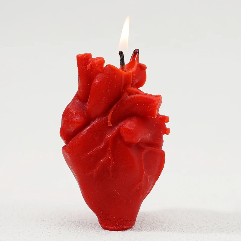 Candela Per Aromaterapia A Forma Di Cuore, Regalo Di Festa Per La Fidanzata, Velas Aromaticas Y Decorativas Perfumadas, Decorazione Per La Casa