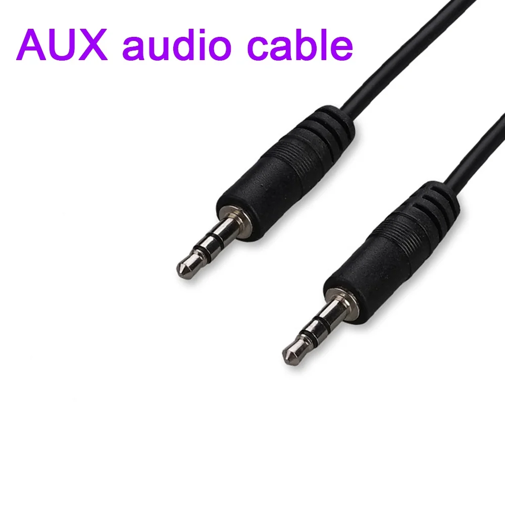 Cavo Aux Da 3.5Mm A 3.5Mm Cavo Audio Da Maschio A Maschio Kabel Spina D'Oro Cavo Aux Per Auto Per Iphone Samsung Xiaomi Altoparlanti