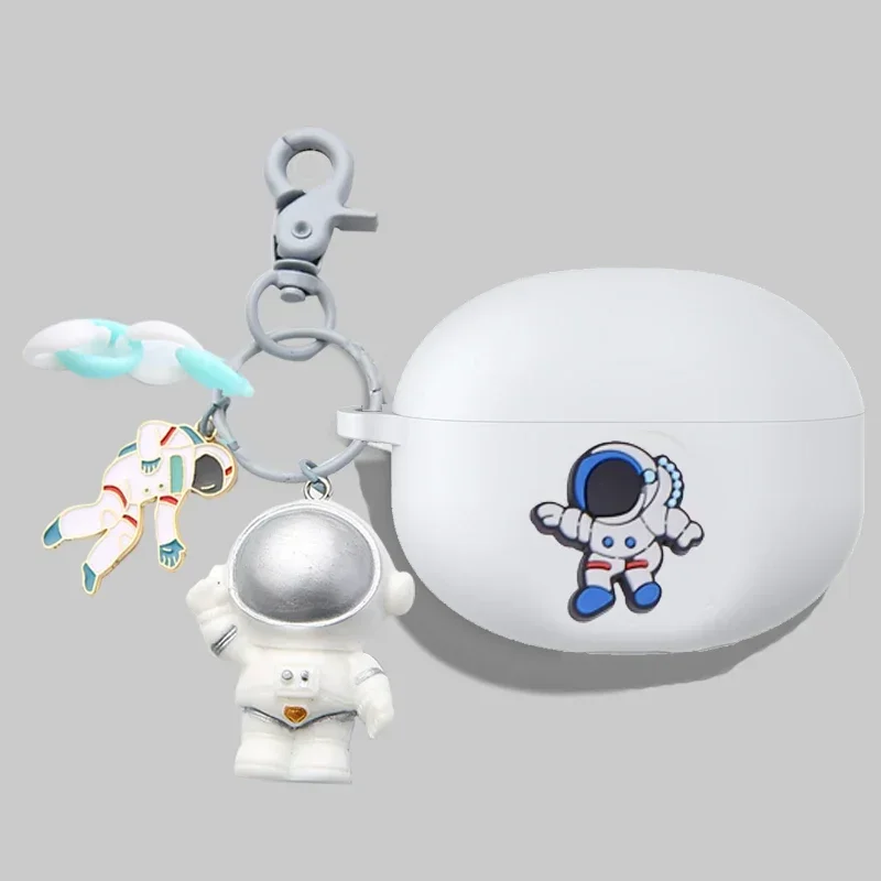 Cartoon Spaceman For Honor Earbuds 3 Pro Case Funny Auricolare Cover In Silicone Per Honor 3Pro Cover Earbuds 3Pro