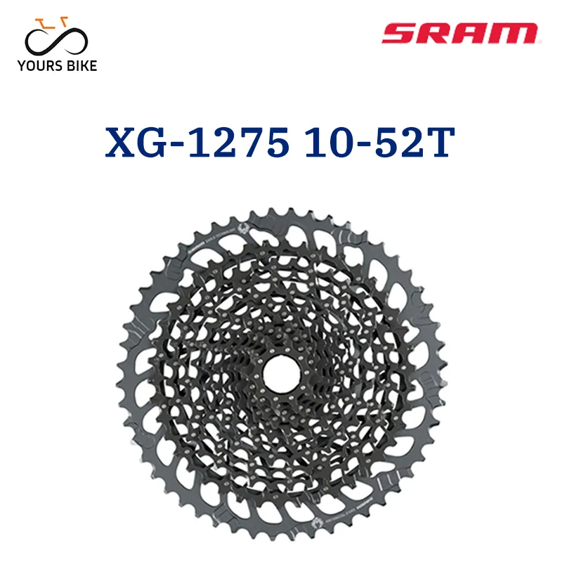 Sram Gx Eagle Xg 1275 10-52T 12 Velocità 12V Mtb Cassetta Bici Ruota Libera Adatto Xd Mozzi Accessori Per Biciclette