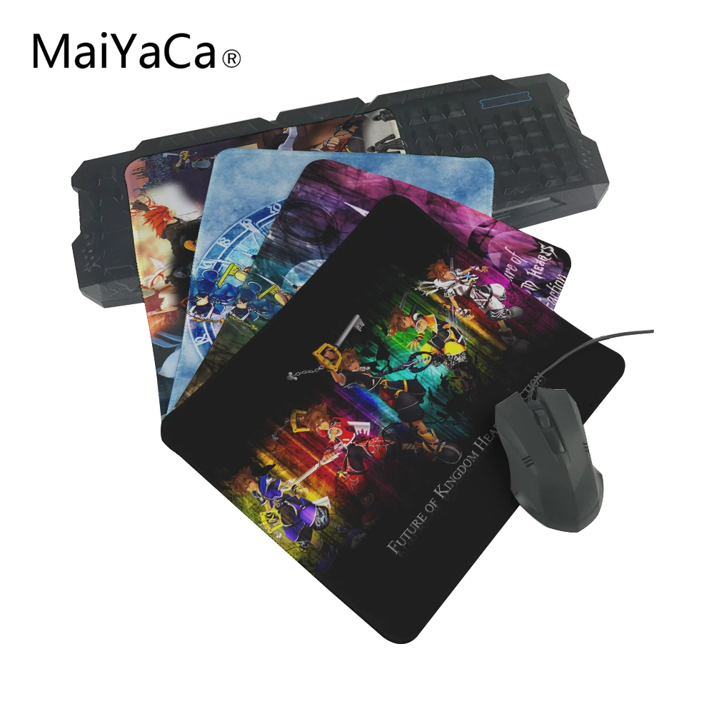 Maiyaca Luxury Print Pc Of Cheap Kingdom Hearts Keyblades Sora Elegante Gamer Gaming Comfort Laser Ottico Antiscivolo Pc Mouse Pad