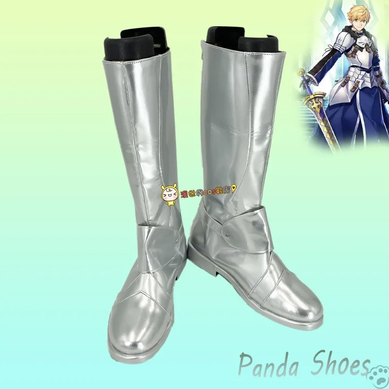 Fate Arthur Pendragon Cosplay Shoes Anime Cos Comic Cosplay Costume Prop Shoes For Con Halloween Party