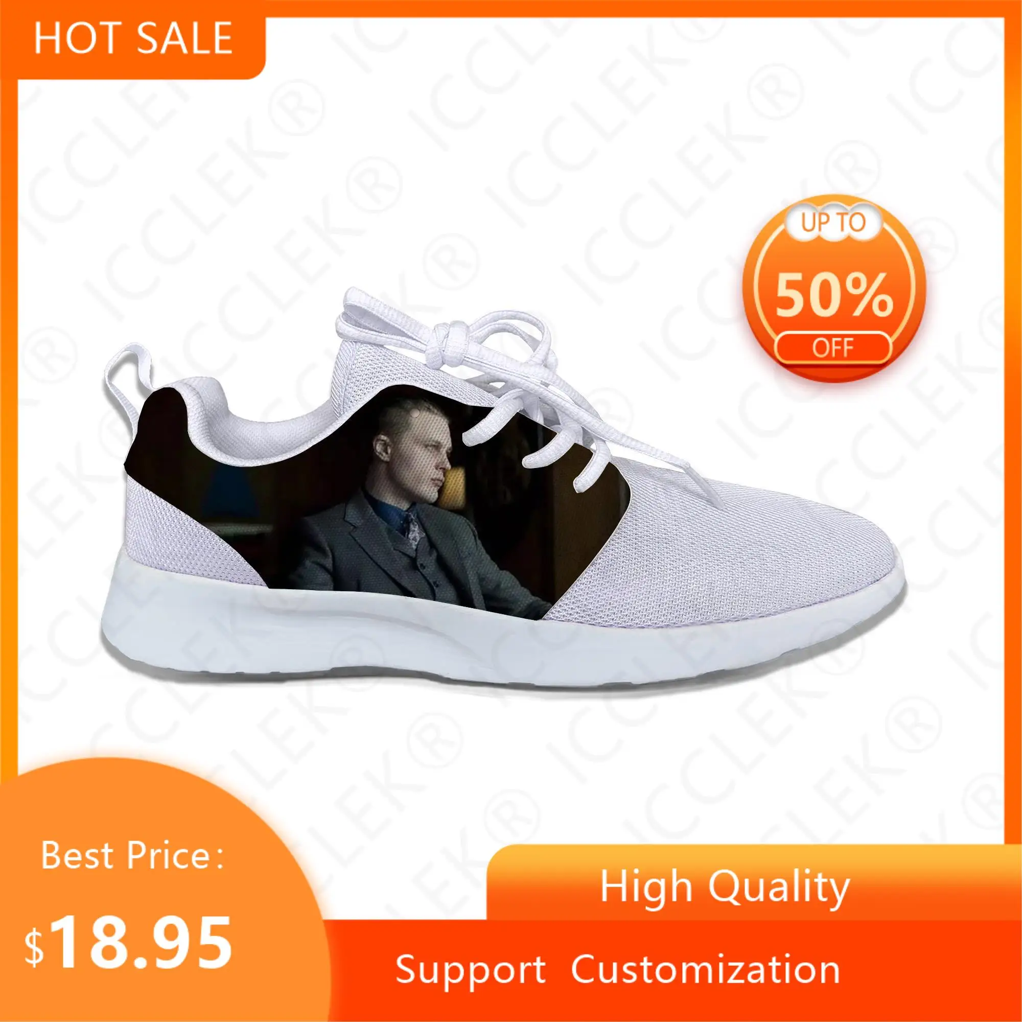 Hot Cool Fashion Summer High Quality Custom Sneakers Handiness Sneaker Mens Womens Michael Pitt Mesh Sports Shoes Running Shoe