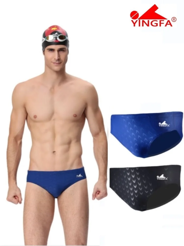 Yingfa Swimwear Uomo Ragazzi Swim Slip Costume Da Bagno Competitivo Costume Da Bagno Sunga Racing Costumi Da Bagno Solid Sharkskin Swim Shorts