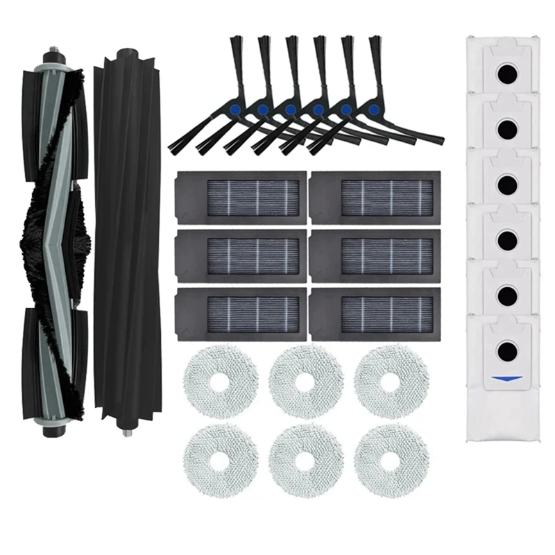 Rullo Spazzola Laterale Mop Filtro Hepa Sacchetto Antipolvere Per Ecovacs Deebot X2 Omni / X2 / X2 Pro / X2 Pro Plus Accessori