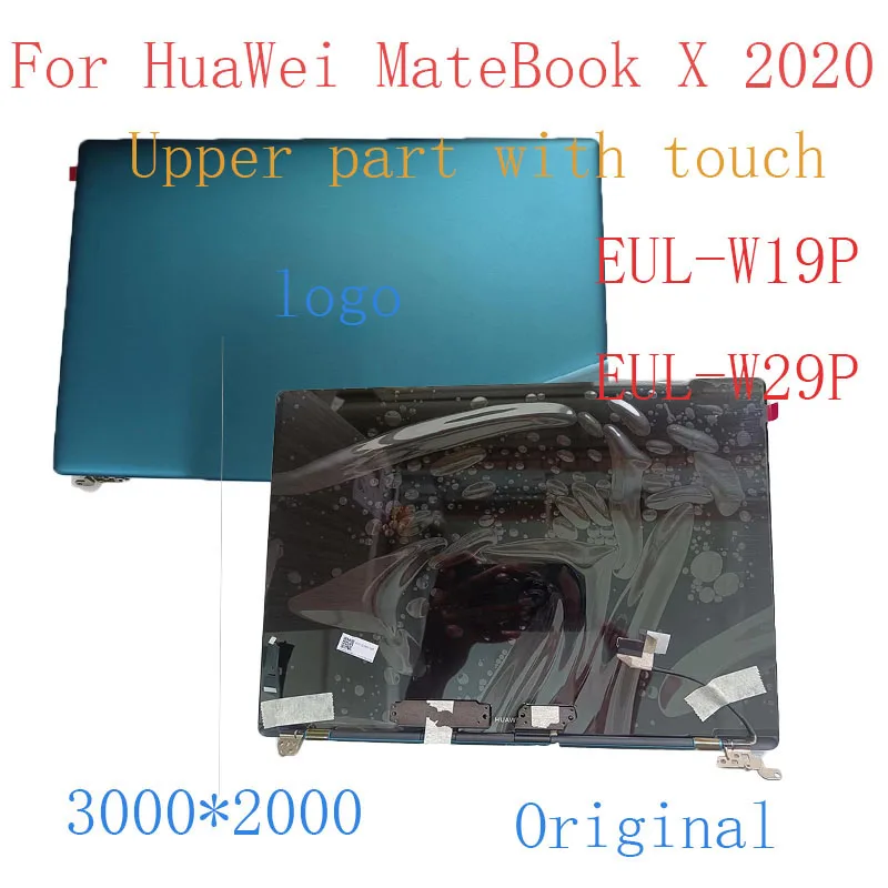 Nuovo Display Ips Per Laptop Originale Da 13 Pollici Risoluzione 3000*2000 Sostituzione Display Touch Huawei Matebook X 2020 Eul-W19P W29P