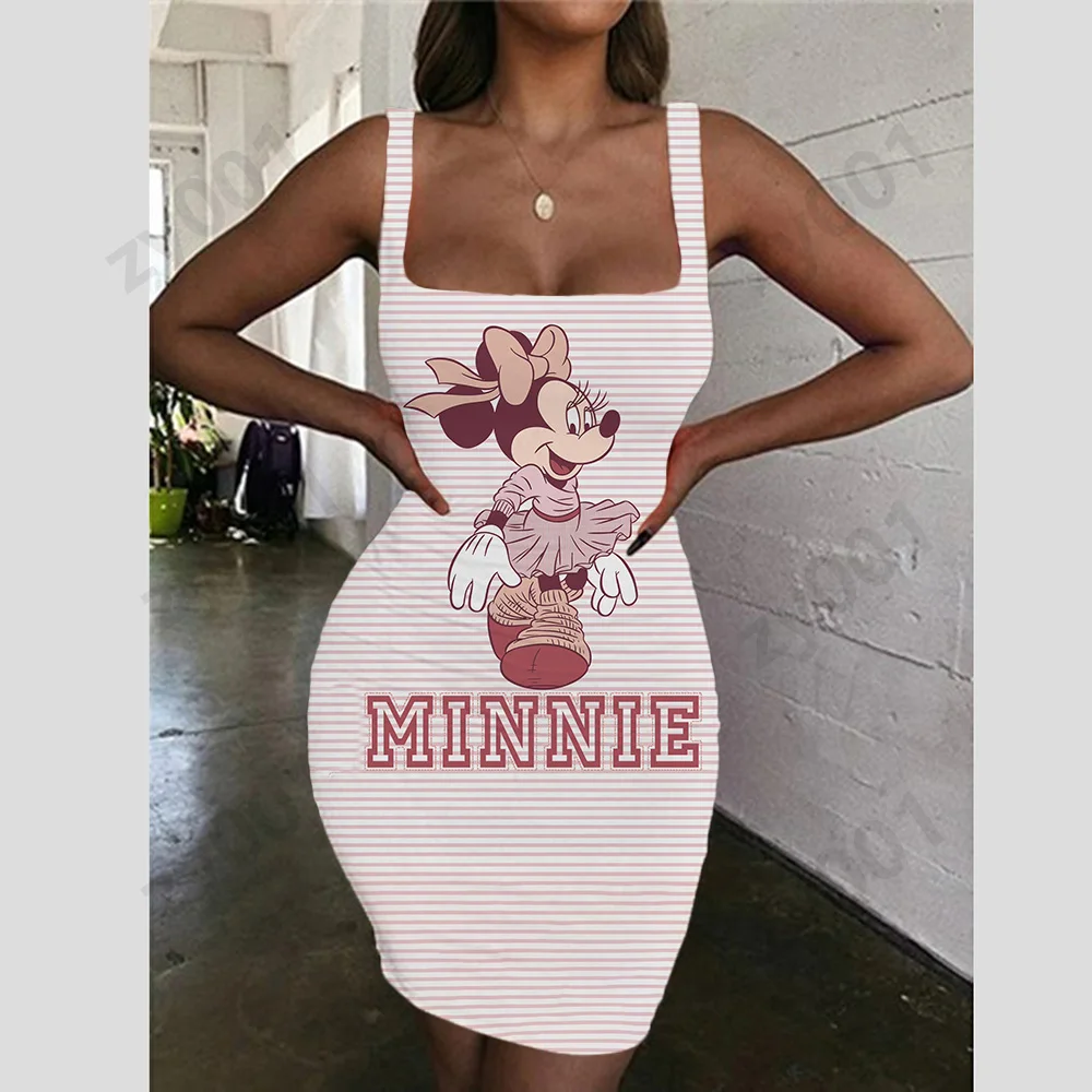 2022 Women'S Dresses Spring Summer Fashion Women'S Disney Elegant Clothes Dresses Women'S Green Silk Dresses Playa Chic