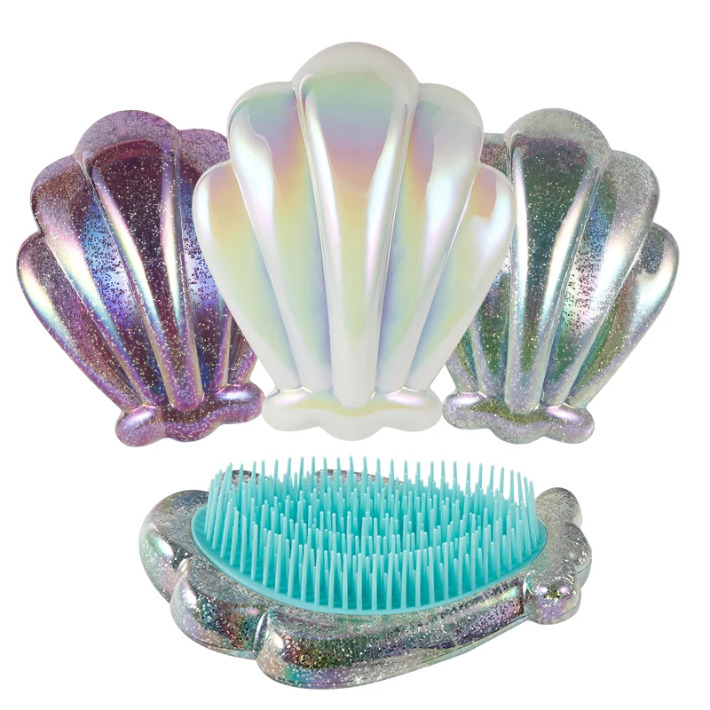 Cepillo Para El Cuero Cabelludo Mujer, Peine Rizado Pelo, Herramienta Estilismo Cuidado De La Belleza, Accesorios Barbero