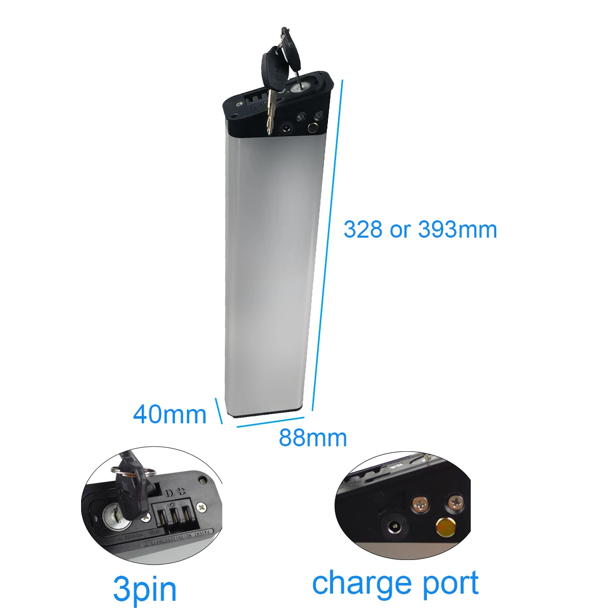 Dch014 Ado A16 36V 7.8Ah 10.4Ah 12.8Ah 14Ah Per Ancheer Am1908 250W 350W Lankeleisi Lankeleisi A6 Sostituzione Batteria Pieghevole