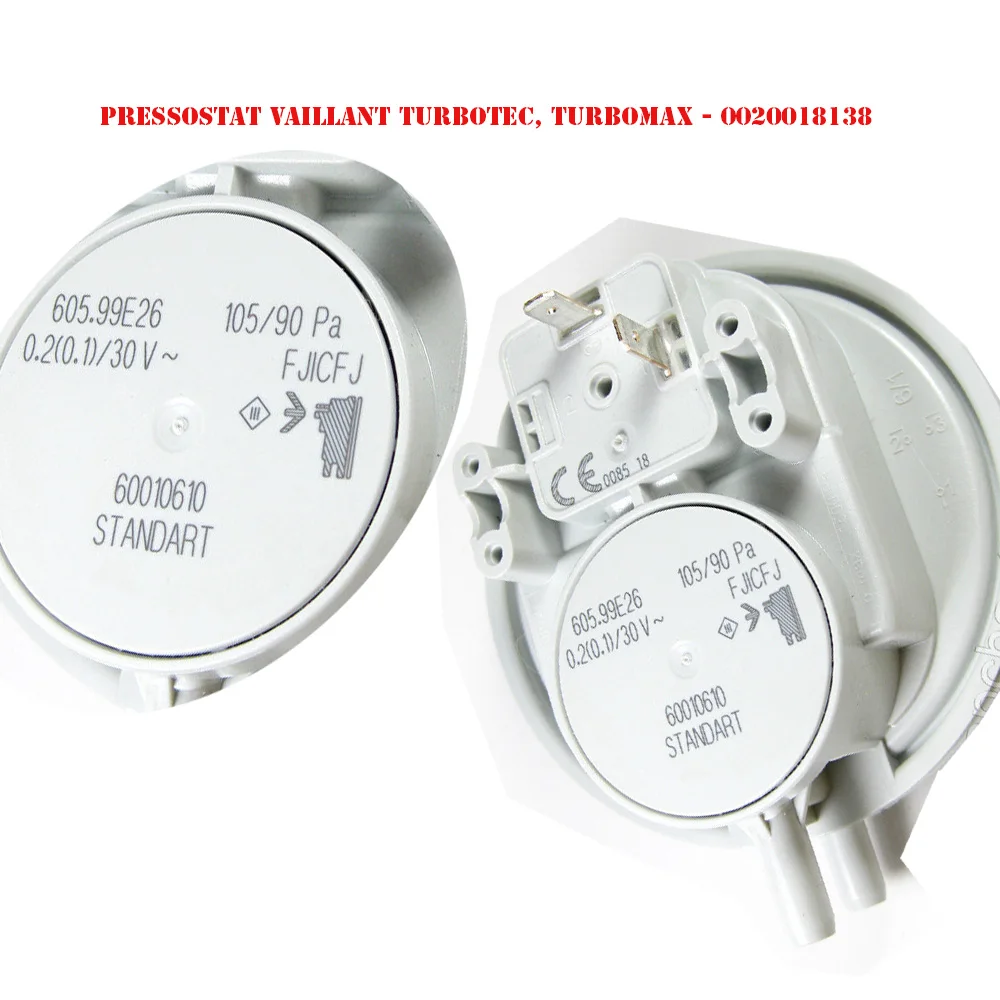 Presostato Huba Control 105/90H05A Demrad, Vaillant 3003200136.0020018138-Pressostato Vaillant Turbotec, Turbomax - 0020018138