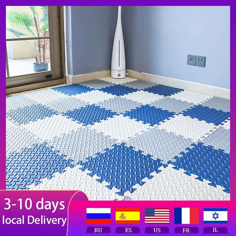 16/24Pcs 30Cm Tappetino Puzzle Per Bambini Tappetino Da Gioco Per Bambini Spesso Tappeto Per Bambini Tappeto In Schiuma Eva Tappeto Per Bambini Attivi