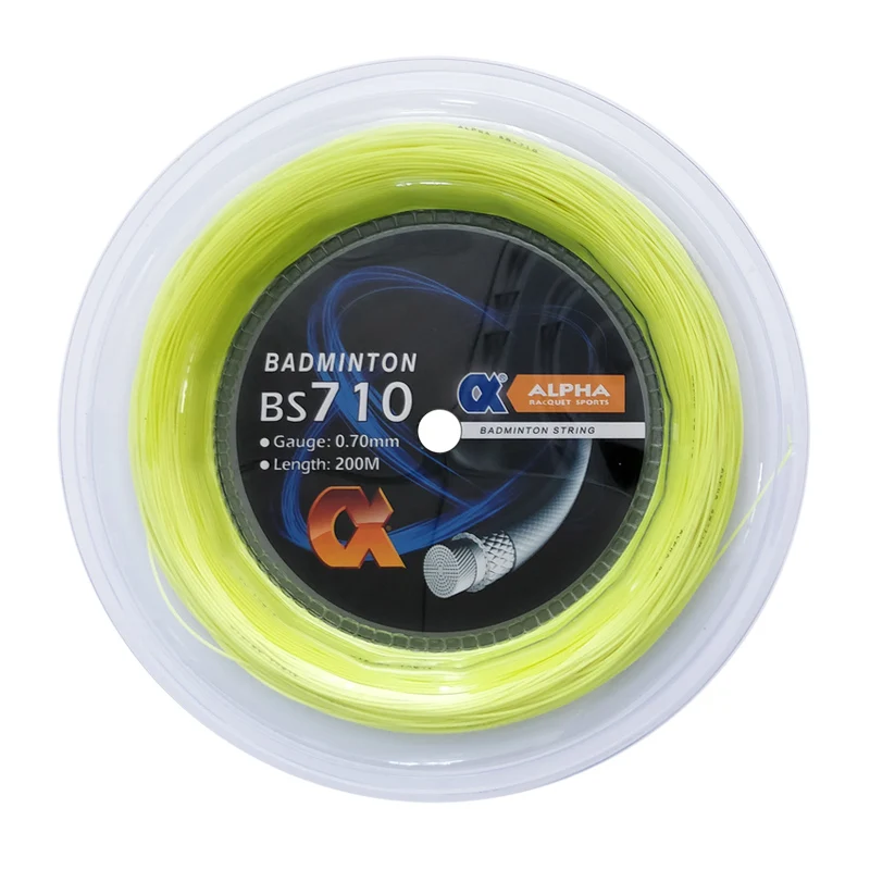 Alpha Badminton String 200M Reels 0.70Mm Training Racket String Ball 28 Libbre Macchina Incordatura Ball Net Accessori
