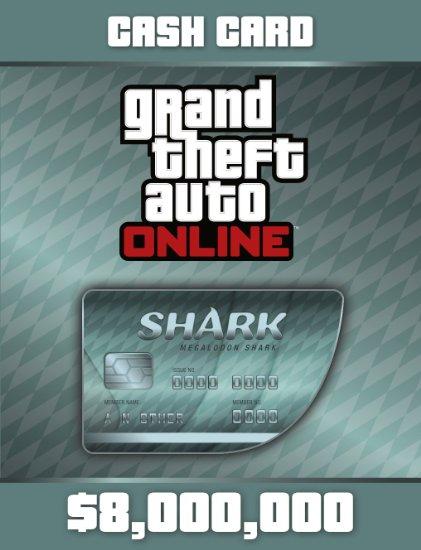 Grand Theft Auto Online (Gta V 5): Megalodon Shark Cash Card Pc - Rockstar Games Launcher