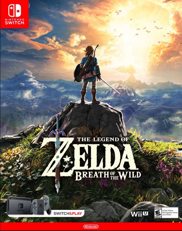 The Legend Of Zelda - Breath Of The Wild Switch (Eu & Uk)