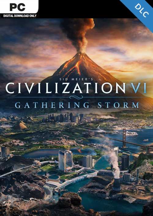 Sid Meiers Civilization Vi 6 Pc Gathering Storm Dlc (Eu & Uk)